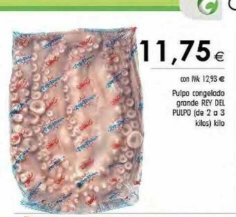 Cash Ifa Pulpo Congelado Grande Rey Del Pulpo oferta