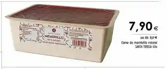 Cash Ifa Carne De Membrillo Natural Santa Teresa oferta