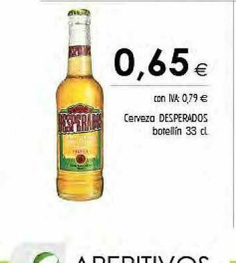 Cash Ifa Cerveza Desperados oferta