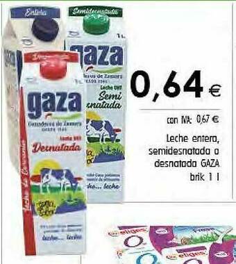 Cash Ifa Leche Entera Semidesnatada O Desnatada Gaza oferta