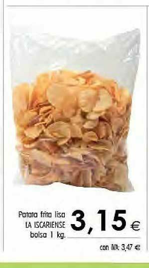 Cash Ifa Patata Frita Lisa La Iscariense oferta