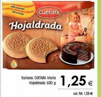 Cash Ifa Galletas Cuetara María Hojaldrada oferta