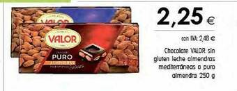Cash Ifa Chocolate Valor Sin Gluten Leche Almendras Mediterráneas O Puro Almendra oferta