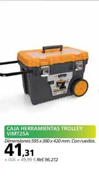 Coferdroza Caja Herramientas Trolley Vimt25a oferta