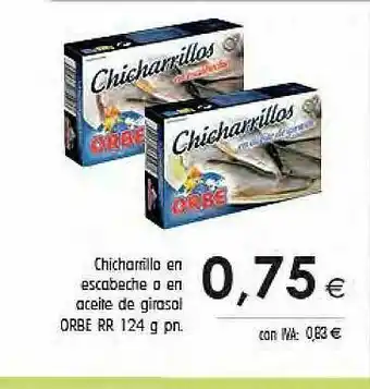 Cash Ifa Chicharrillo En Escabeche O En Aceite De Girasol Orbe Rr oferta