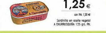 Cash Ifa Sardinilla En Aceite Vegetal A Churrusquiña oferta