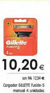 Cash Ifa Cargador Gillette Fusión-5 Manual oferta