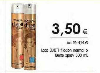 Cash Ifa Laca Elnett Fijación Normal O Fuerte Spray oferta