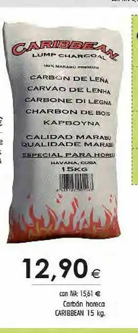 Cash Ifa Carbón Horeca Caribbean oferta