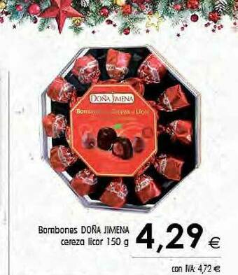 Cash Ifa Bombones Doña Jimena Cereza Licor oferta