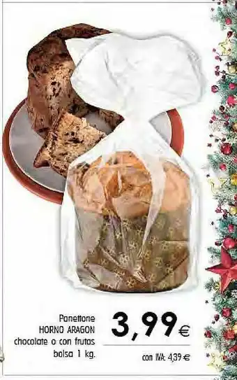 Cash Ifa Panettone Horno Aragon Chocolate O Con Frutas oferta