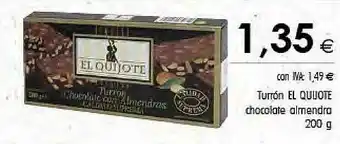 Cash Ifa Turrón El Quijote Chocolate Almendra oferta