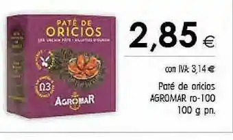 Cash Ifa Paté De Oricias Agromar Ro-100 oferta