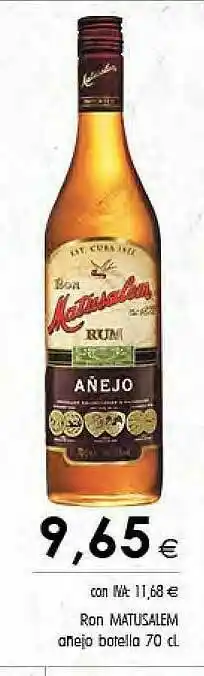 Cash Ifa Ron Matusalem Añejo oferta