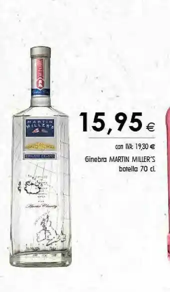 Cash Ifa Ginebra Martin Miller's oferta