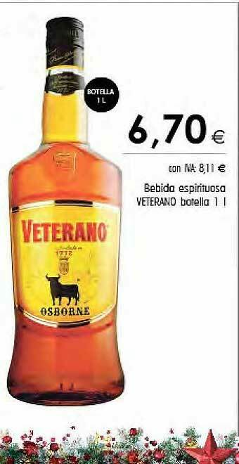 Cash Ifa Bebida Espirituosa Veterano oferta