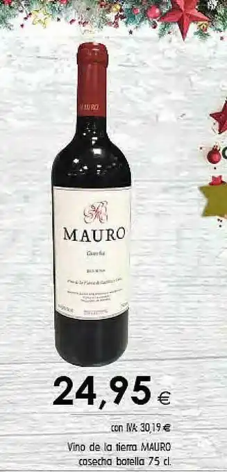 Cash Ifa Vino De La Tierra Mauro Cosecha oferta
