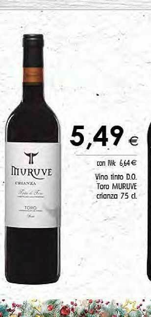 Cash Ifa Vino Tinto D.o. Toro Muruve Crianza oferta