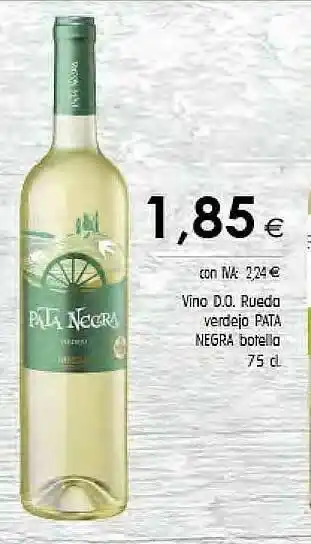 Cash Ifa Vino D.o. Rueda Verdejo Pata Negra oferta