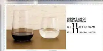 Coferdroza Juego De Vasos Belia Bohemia oferta