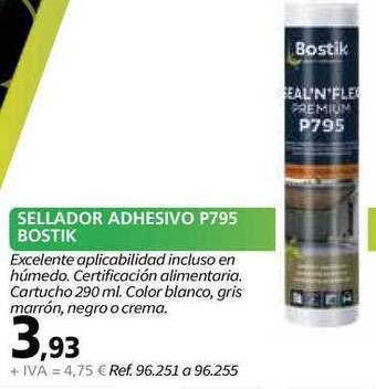 Coferdroza Sellador Adhesivo P795 Bostik oferta