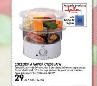 Coferdroza Cocedor A Vapor Cv200 Jata oferta