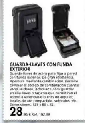 Coferdroza Guarda-llaves Con Funda Exterior oferta