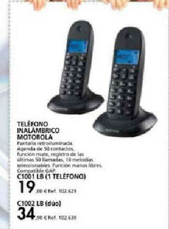 Coferdroza Teléfono Inalámbrico Motorola oferta