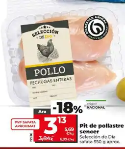 Dia Pit de pollastre sencer oferta