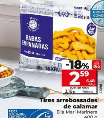 Dia Tires arrebossades de calamar oferta