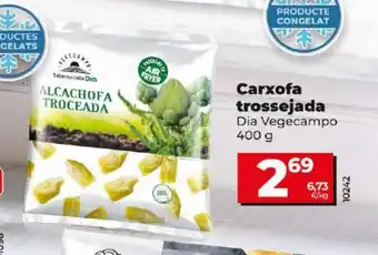 Dia Carxofa trossejada oferta