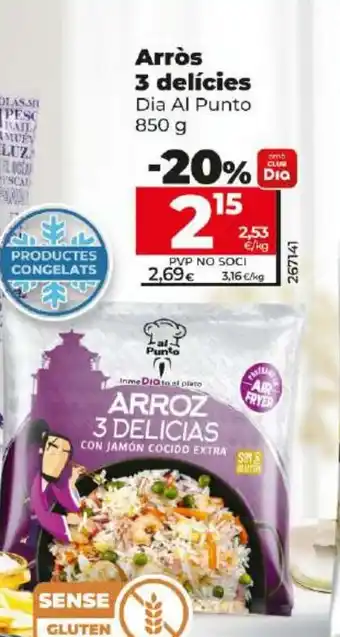 Dia Arròs 3 delícies oferta