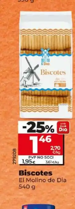 Dia Biscotes oferta