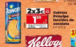 Dia Galetes Príncipe farcides de xocolata oferta