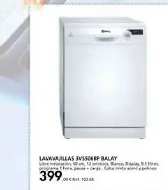 Coferdroza Lavavajillas 3v5506bp Balay oferta