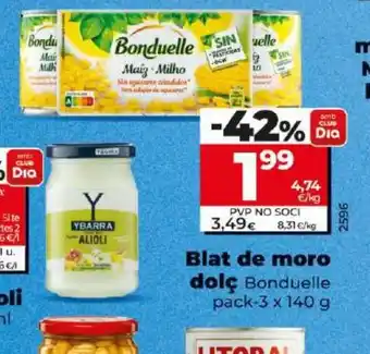 Dia Blat de moro dolç oferta