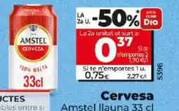 Dia AMSTEL Cervesa oferta