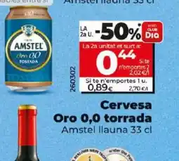 Dia Cervesa Oro 0,0 torrada oferta