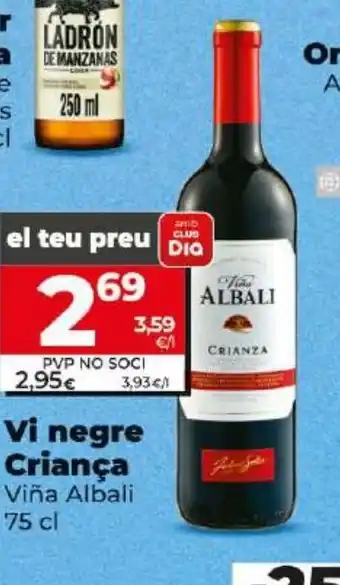 Dia Vi negre Criança oferta