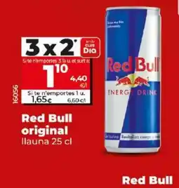 Dia RED BULL original oferta