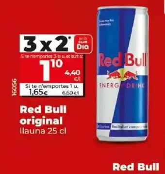 Dia RED BULL original oferta