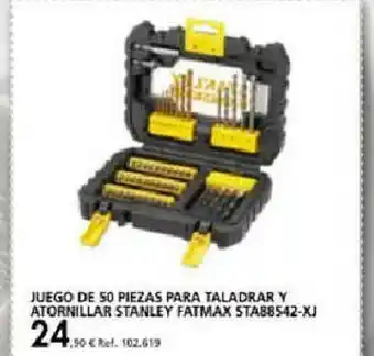 Coferdroza Juego De 50 Piezas Para Taladrar Y Atornillar Stanley Fatmax 5ta88542-xj oferta