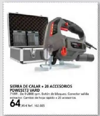 Coferdroza Sierra De Calar + 20 Accesorios Poweset3 Varo oferta
