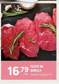 Coviran FILETE DE BABILLA Ternera rosada oferta