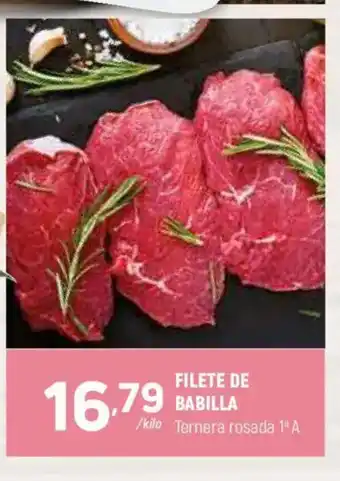 Coviran FILETE DE BABILLA Ternera rosada oferta