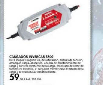 Coferdroza Cargador Invercar 3800 oferta