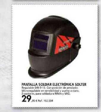 Coferdroza Pantalla Soldar Electrónica Solter oferta
