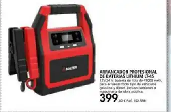 Coferdroza Arrancador Profesional De Baterias Lithium Lt-45 oferta