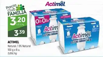 Coviran ACTIMEL Natural/0% Natural oferta