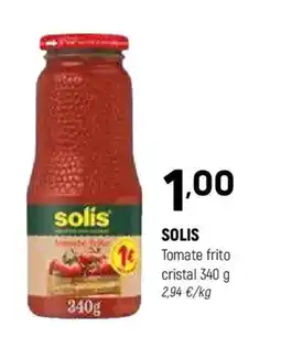 Coviran SOLIS Tomate frito cristal oferta